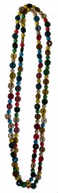 Island Colored Coco 60" Long Bead Necklace #5