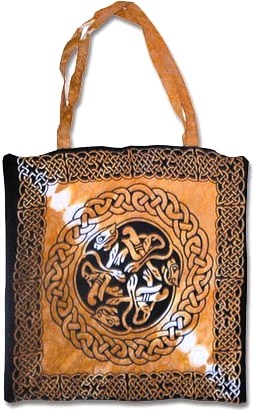 Tribal Print Cotton Shoulder Bag