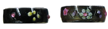 Flower With Crystals Mood Ring