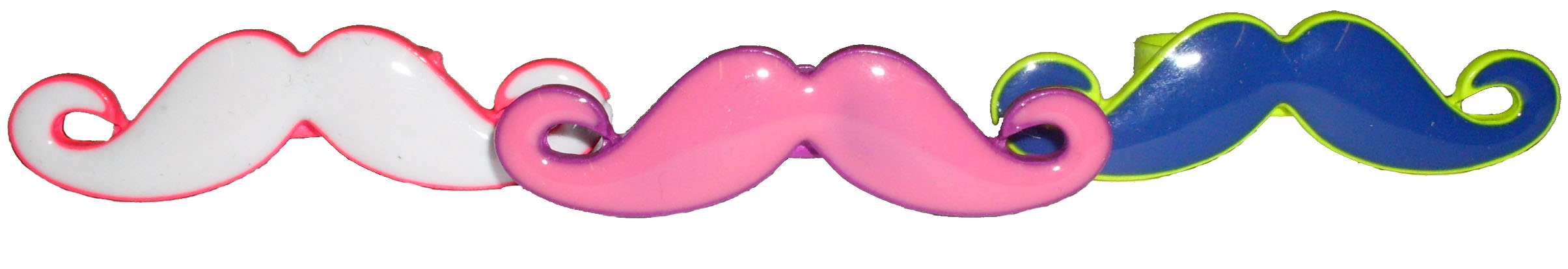 Reduced Price for Special Limited Time Acrylic Mustache Rings