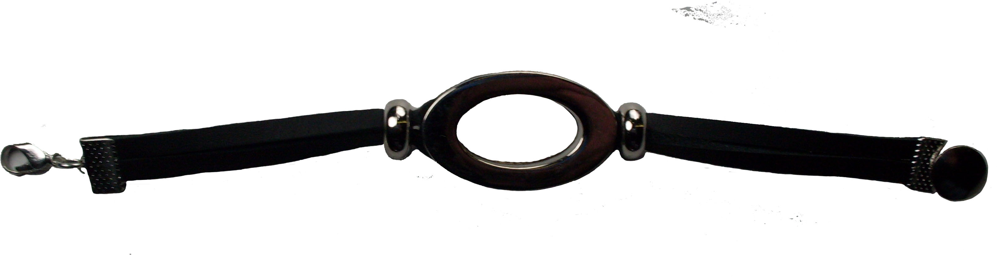 Suede with Metal Pendent Bracelet #2
