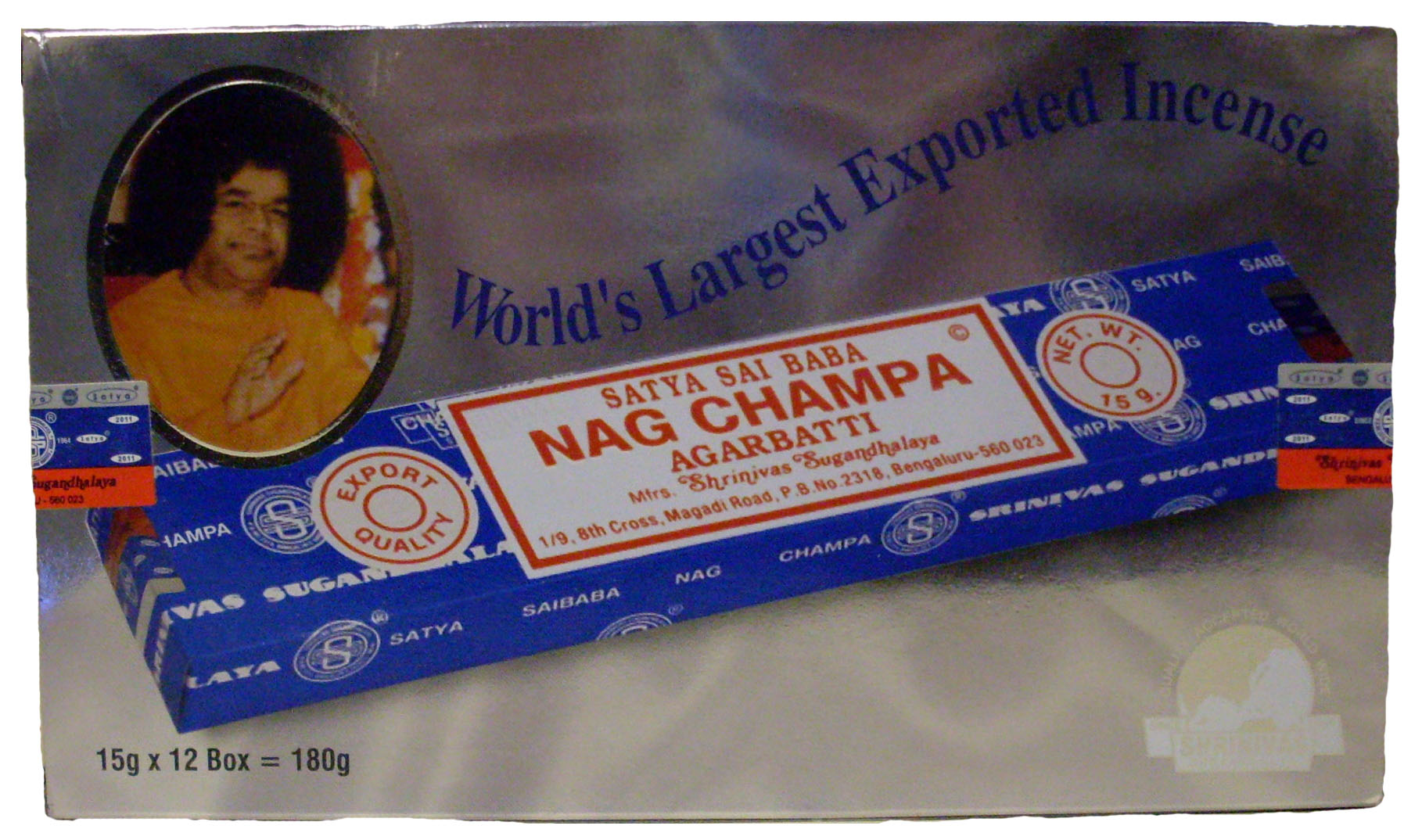 Nag Champa 100 Gram Case