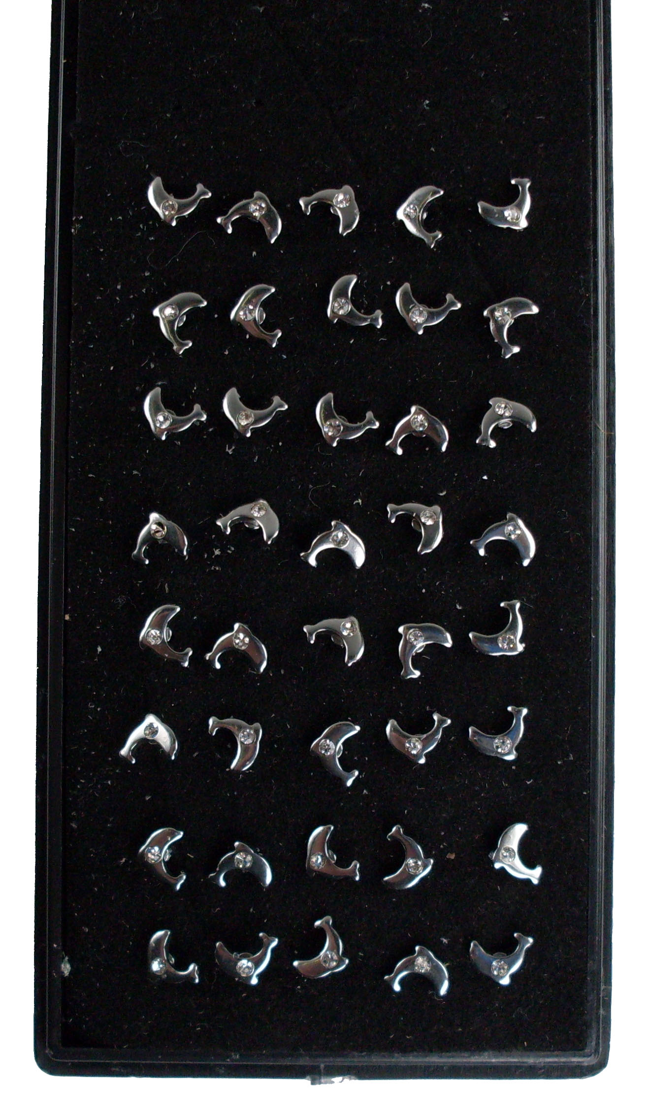 Silver Dolphin Nose Studs