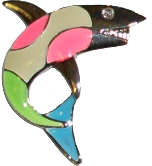 Shark Ultraviolet Necklace