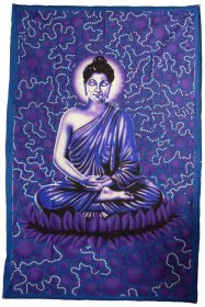 Bubble Buddha Tapestry - Full Size