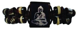 Bone Bracelet #7 - Buddha