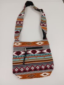 Jacquard Jhola Bag, Mini, assorted colors