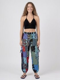 Tie Dye Patch Pants
