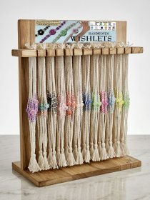 White Flower Wish Bracelet Pre Pack