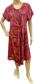 Swirl Bindi Dye Dress
