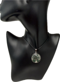 Semi Precious Stone Tree of Life Pendant