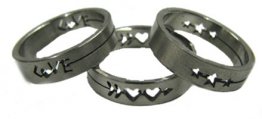 Stainless Steel Girls Themed Ring