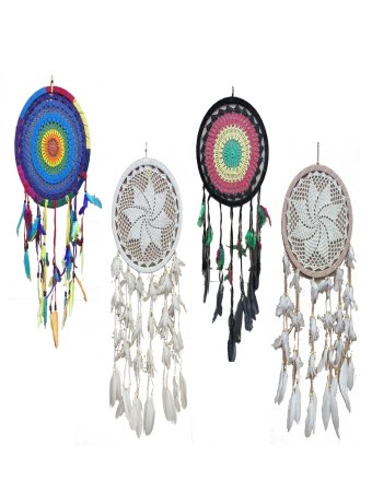 Reduced Price for Special Limited Time Crochet 12" Dreamcatcher (6pcs)