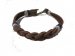 Fish Hook Leather Bracelet- MID Braid (1dz)